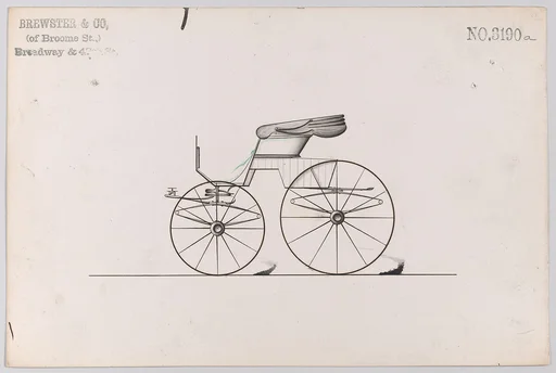 Design for Road Wagon, no. 3190a