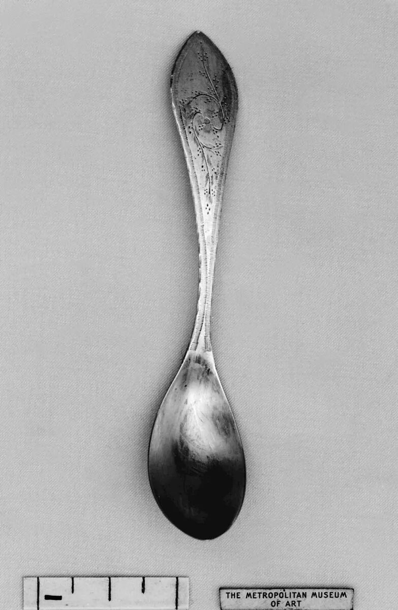 Mustard spoon — Unknown