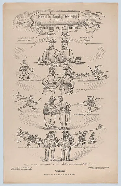 Hand in Hand im Weltkrieg — W. Caminer