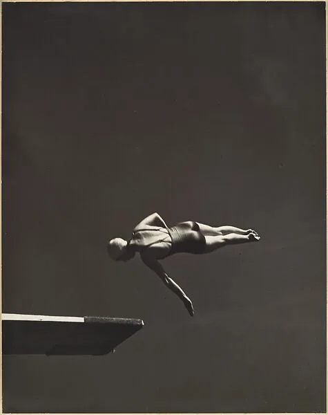 Olympic High Diving Champion, Marjorie Gestring, San Francisco — John Gutmann