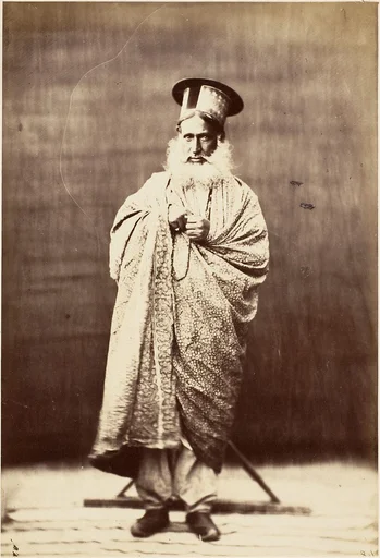 [Eastern Man with White Beard, Standing]