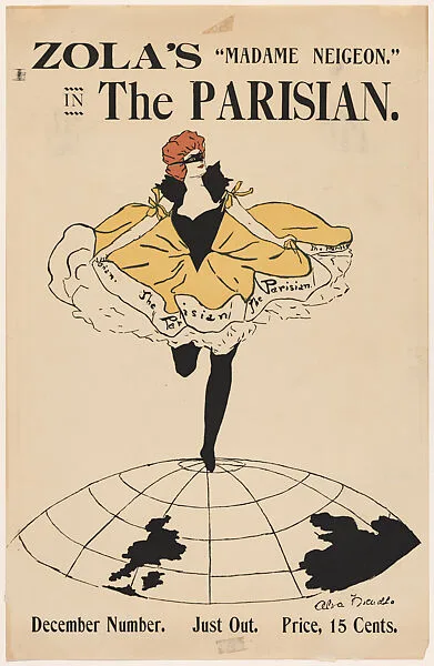 The Parisian: Zola's 'Madame Neigeon', December — Anonymous, American, 19th century