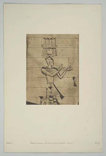 Ptolémée-Cæsarion - Bas-relief du Temple de Kalabcheh (Talmis)