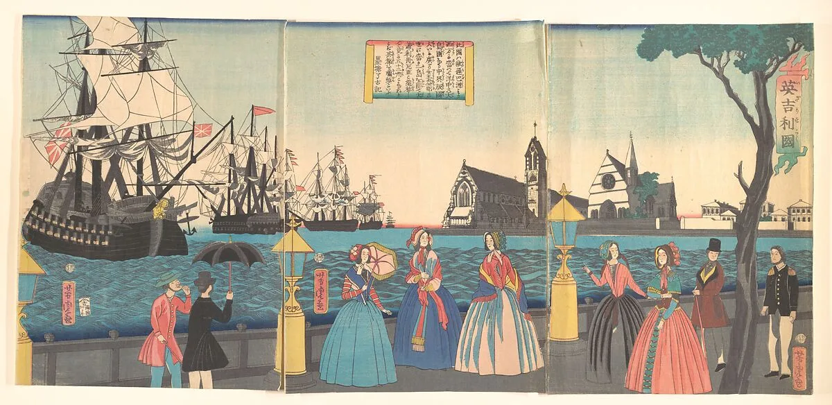 英吉利国|England (Igirisukoku) — Utagawa Yoshitora