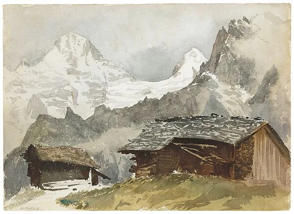 Chalets, Breithorn, Mürren — John Singer Sargent