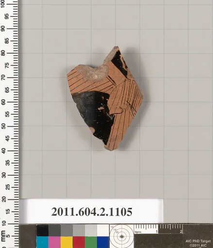 Terracotta fragment of a lekythos (oil flask)