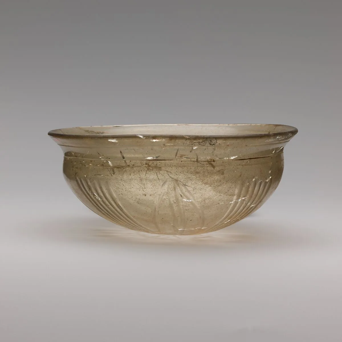 Glass phiale (libation bowl) — Unknown
