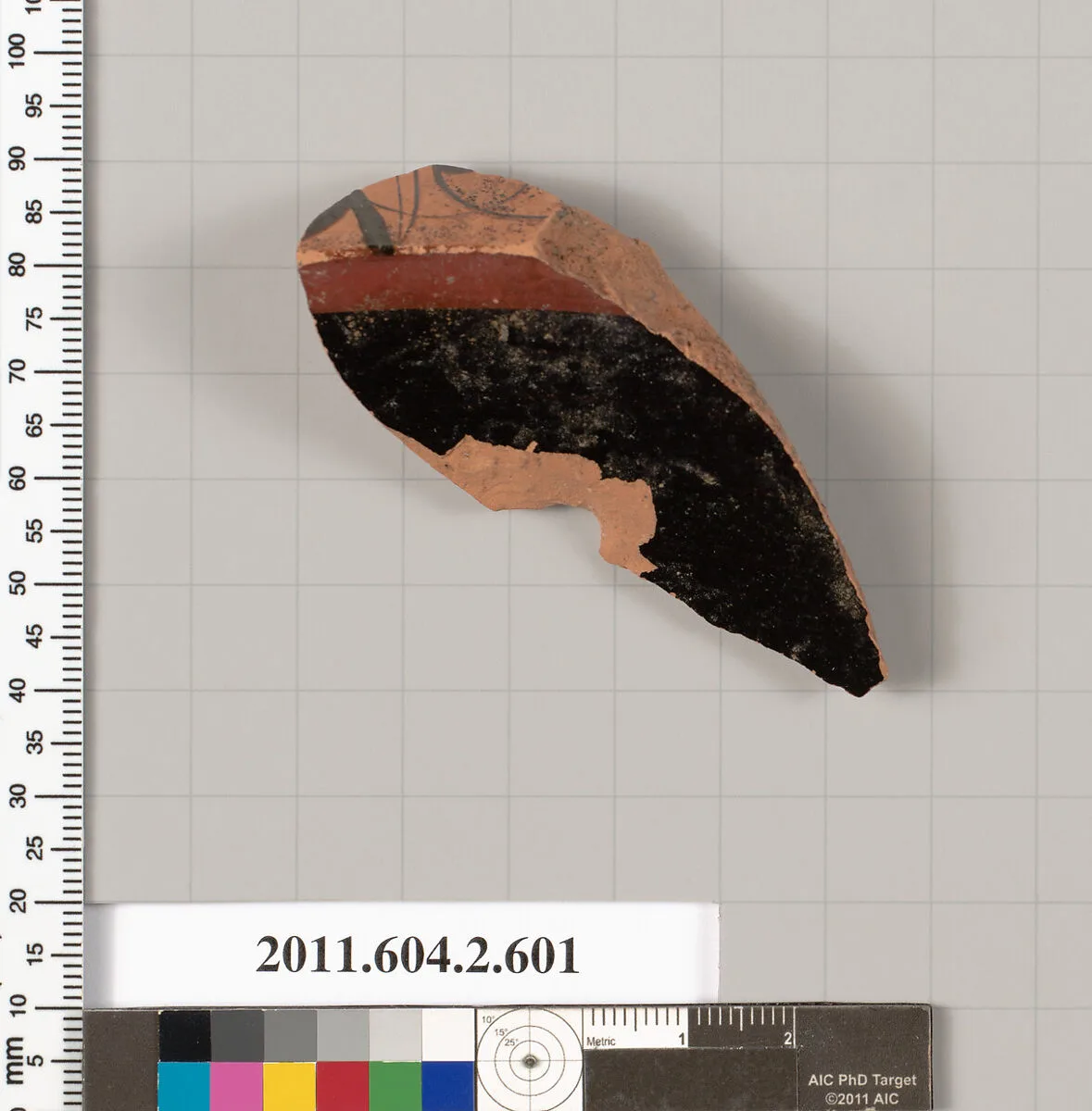 Terracotta fragment of a column-krater (bowl for mixing wine and water) — Unknown