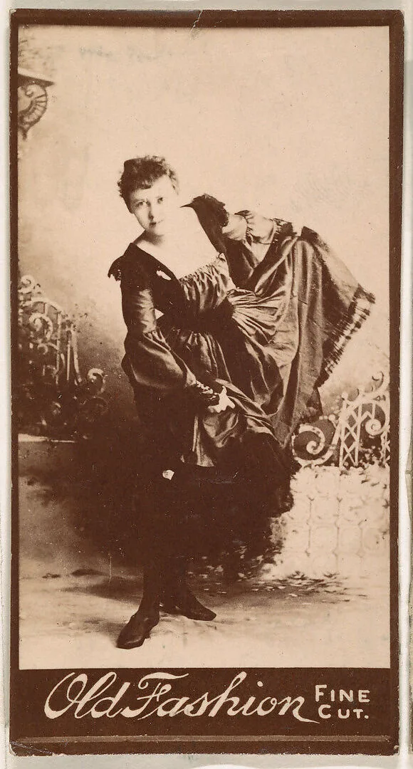 Dancing, from the Actresses series (N664) promoting Old Fashion Fine Cut Tobacco — Unknown