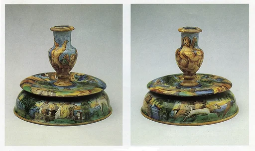 Pair of candlesticks (candelieri)