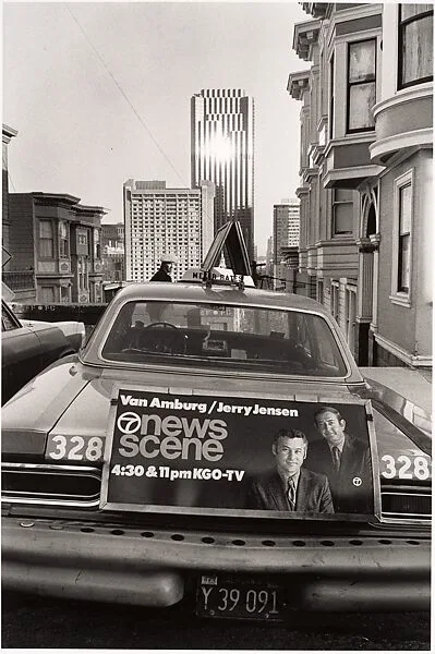 Taxi and Landscape - San Francisco — Elaine Mayes