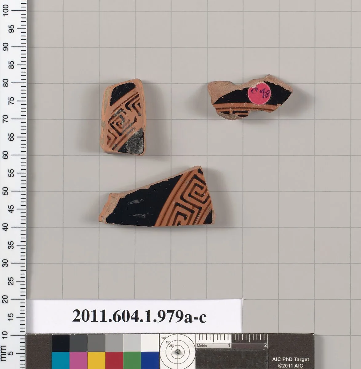 Terracotta fragments of kylikes (drinking cups) — Unknown