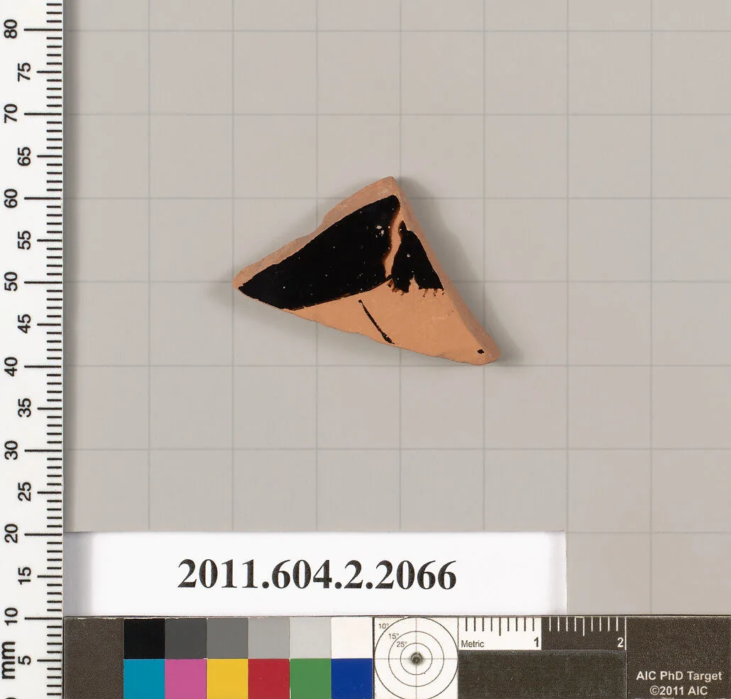 Terracotta fragment of a Nolan neck-amphora (jar)? — Unknown