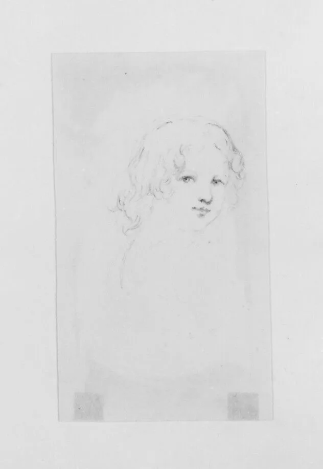 Head of a Child (from McGuire Scrapbook) — John Cranch