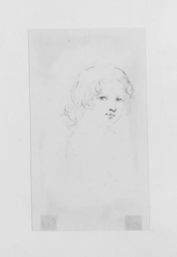 Head of a Child (from McGuire Scrapbook)