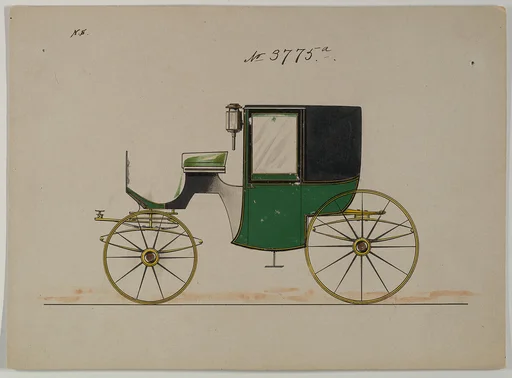 Design for Brougham, no. 3775a