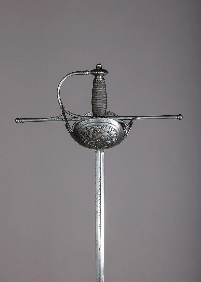 Cup-Hilted Rapier — Unknown