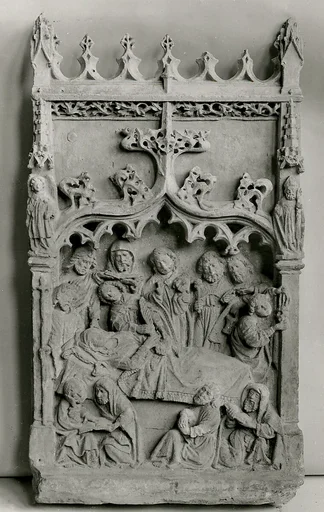 Dormition of the Virgin Relief
