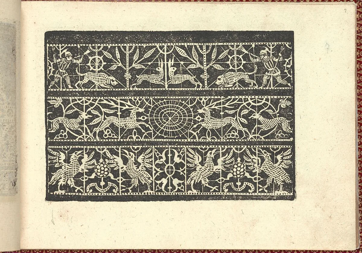 Corona delle Nobili et Virtuose Donne: Libro I-IV, page 7 (recto) — Cesare Vecellio