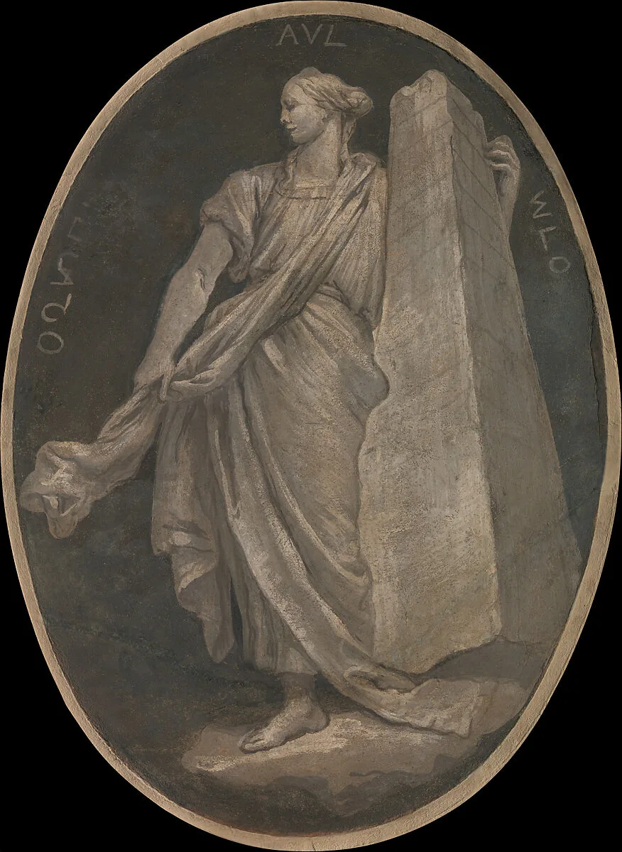 Allegorical Figure Representing Fortitude — Giovanni Battista Tiepolo