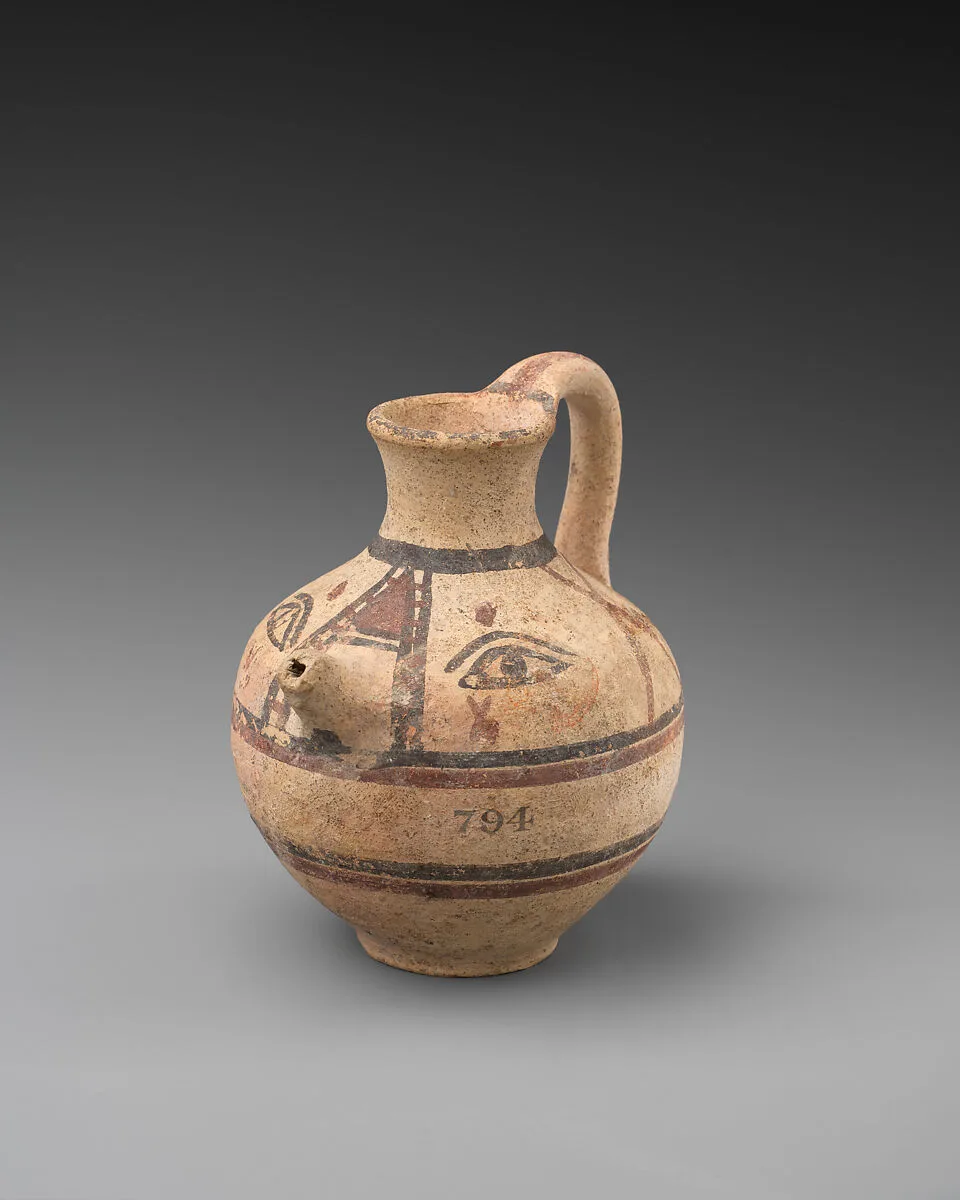 Terracotta juglet — Unknown