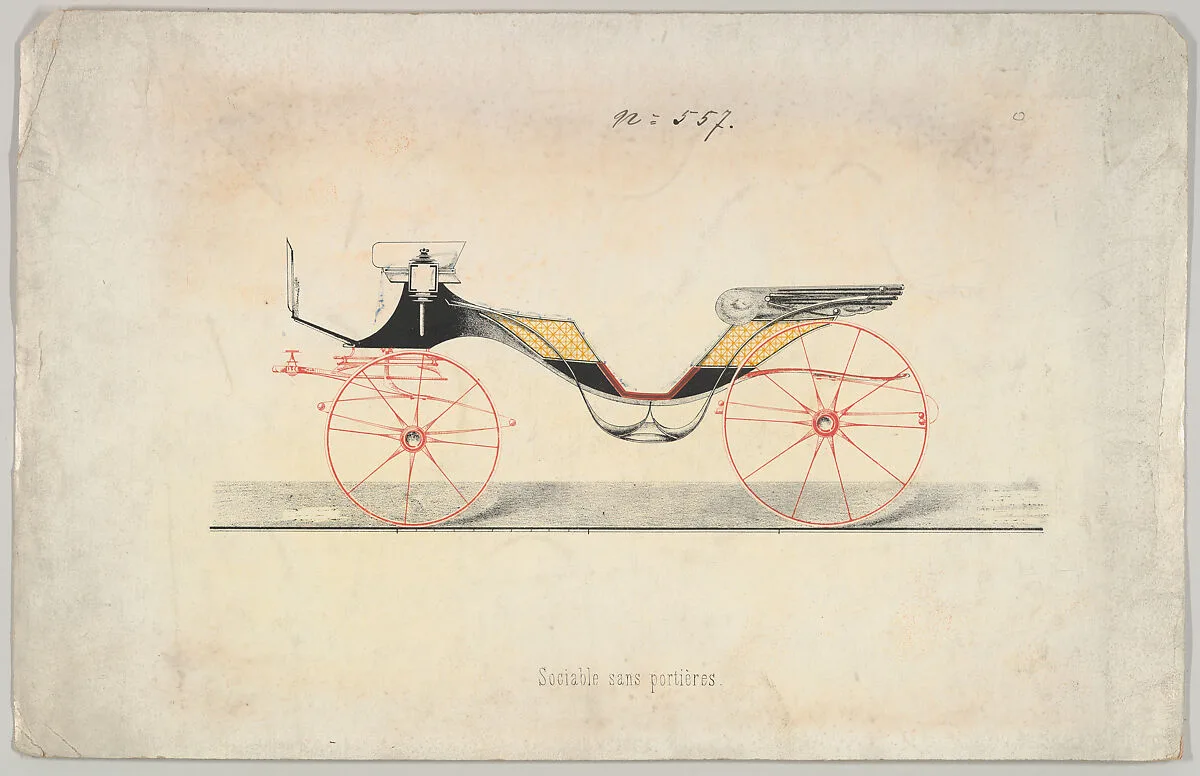 Sociable #557 — Anonymous, French, 19th century
