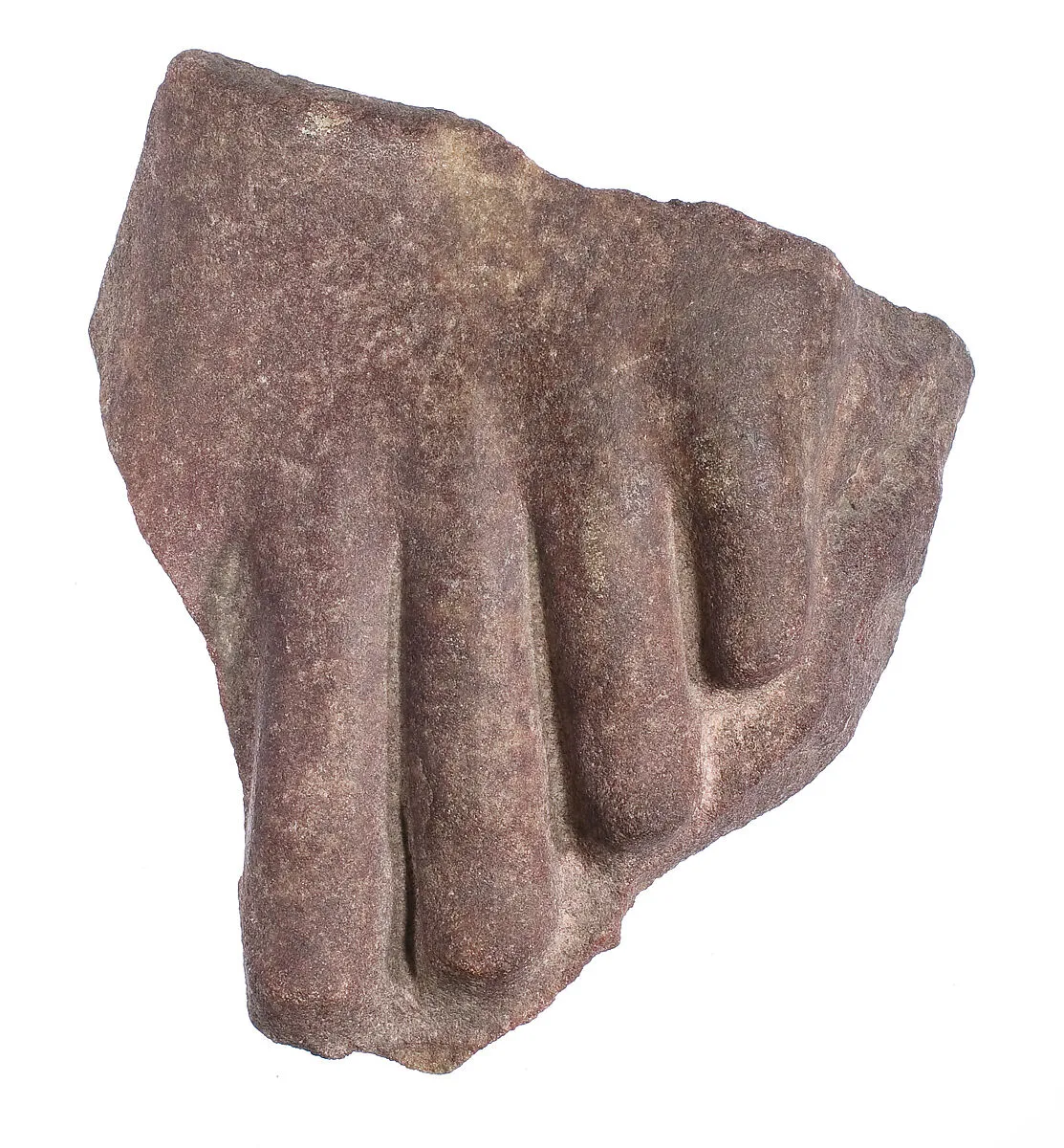 toes from left foot of a statue — Unknown