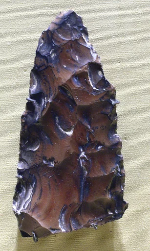 Biface, commonly referred to as a hand ax