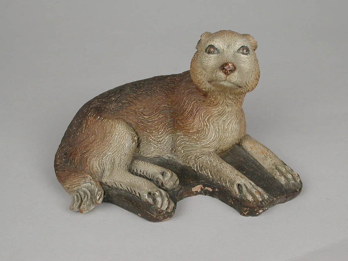 Reclining sheepdog — Unknown