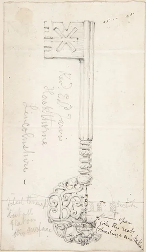 Key from Lincolnshire Church
