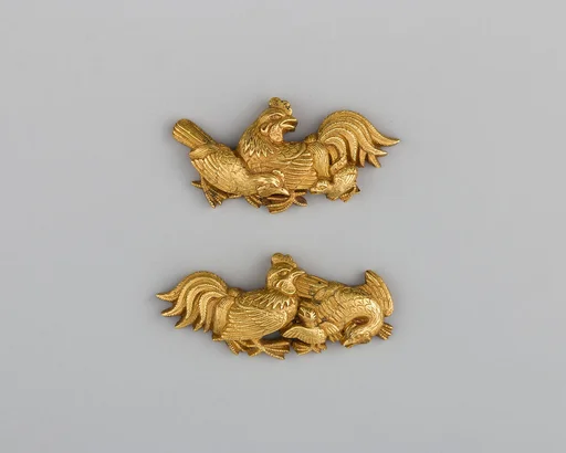 Pair of Sword-Grip Ornaments (Menuki)