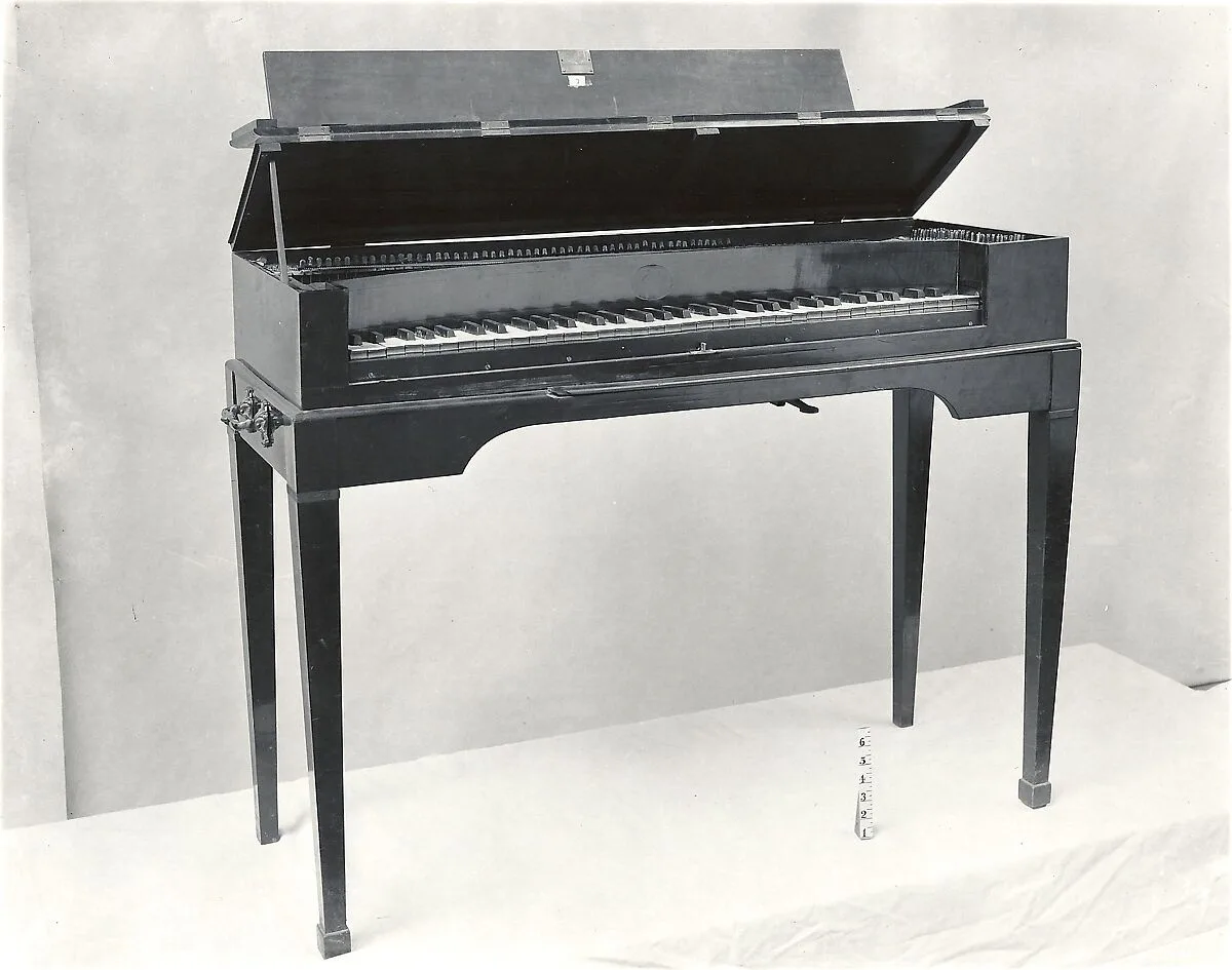 Square Piano — Corneille Charles Emanuel van der Does