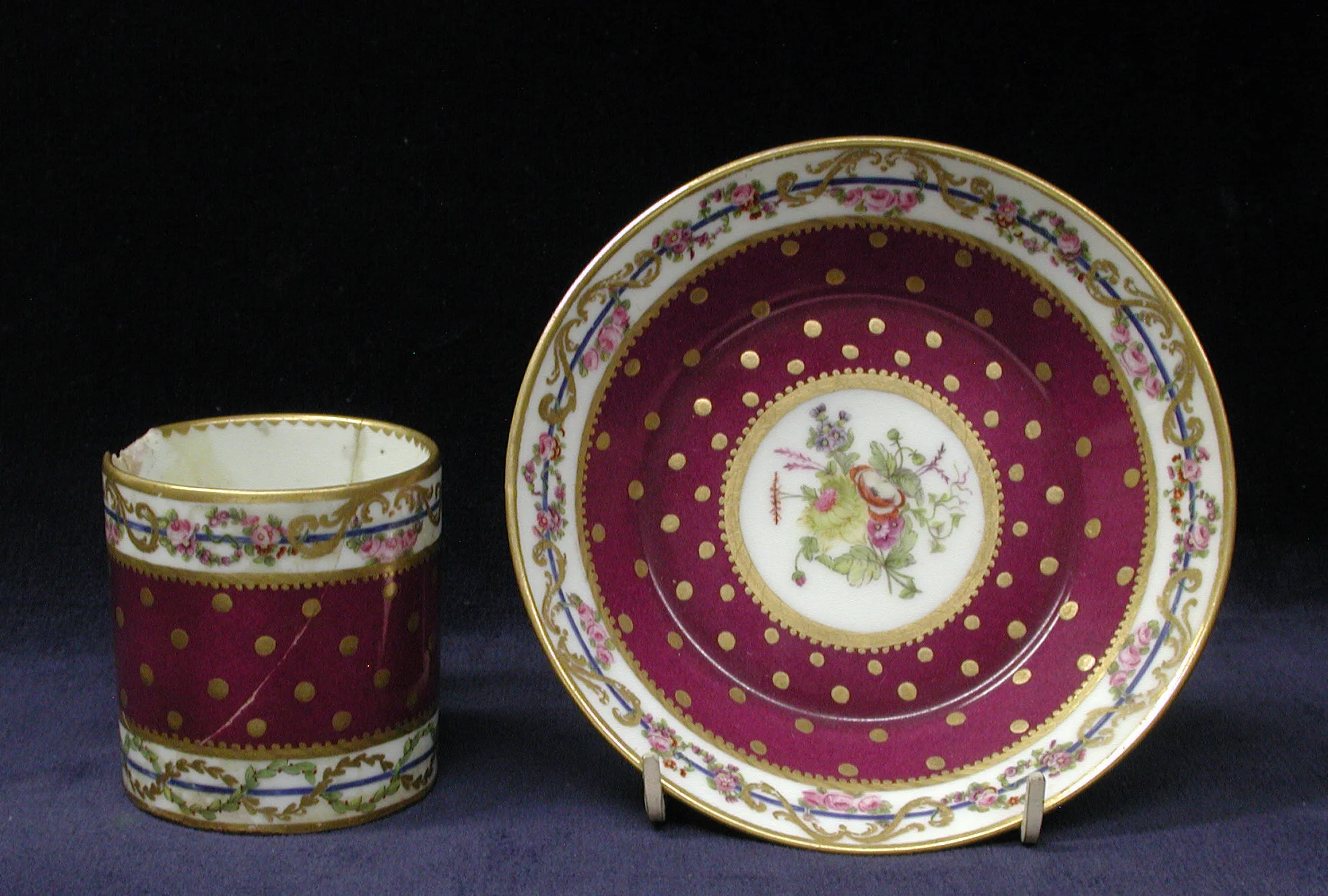 Saucer (soucoupe) — Sèvres Manufactory|Jean Chauvaux