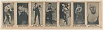 Uncut strip cards (W590) — Unknown