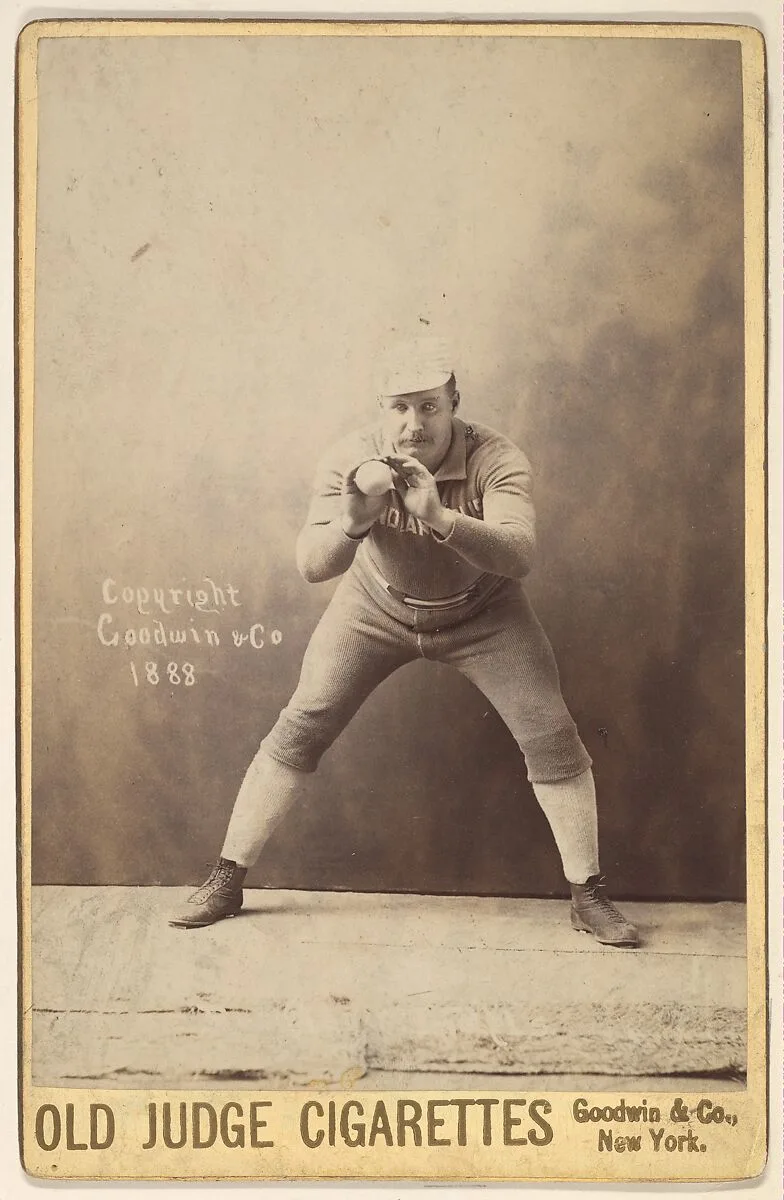 Dick Buckley, Indianapolis, from the series Old Judge Cigarettes — Goodwin & Company