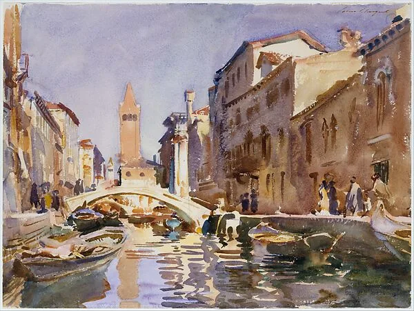 Venetian Canal — John Singer Sargent