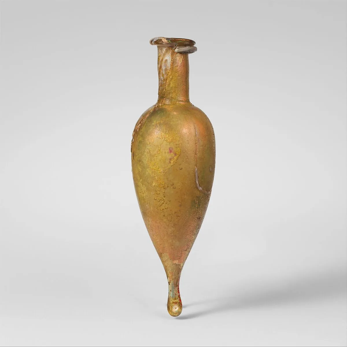 Glass perfume bottle — Unknown