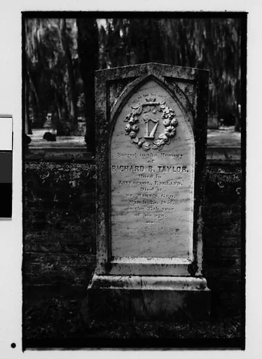 [Five 35mm Film Frames: Gravestones, Georgia]