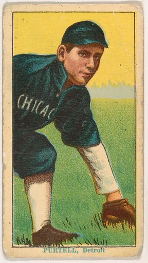 Billy Purtell, Detroit, from Coupon Cigarettes Baseball Issue, 1914-1916