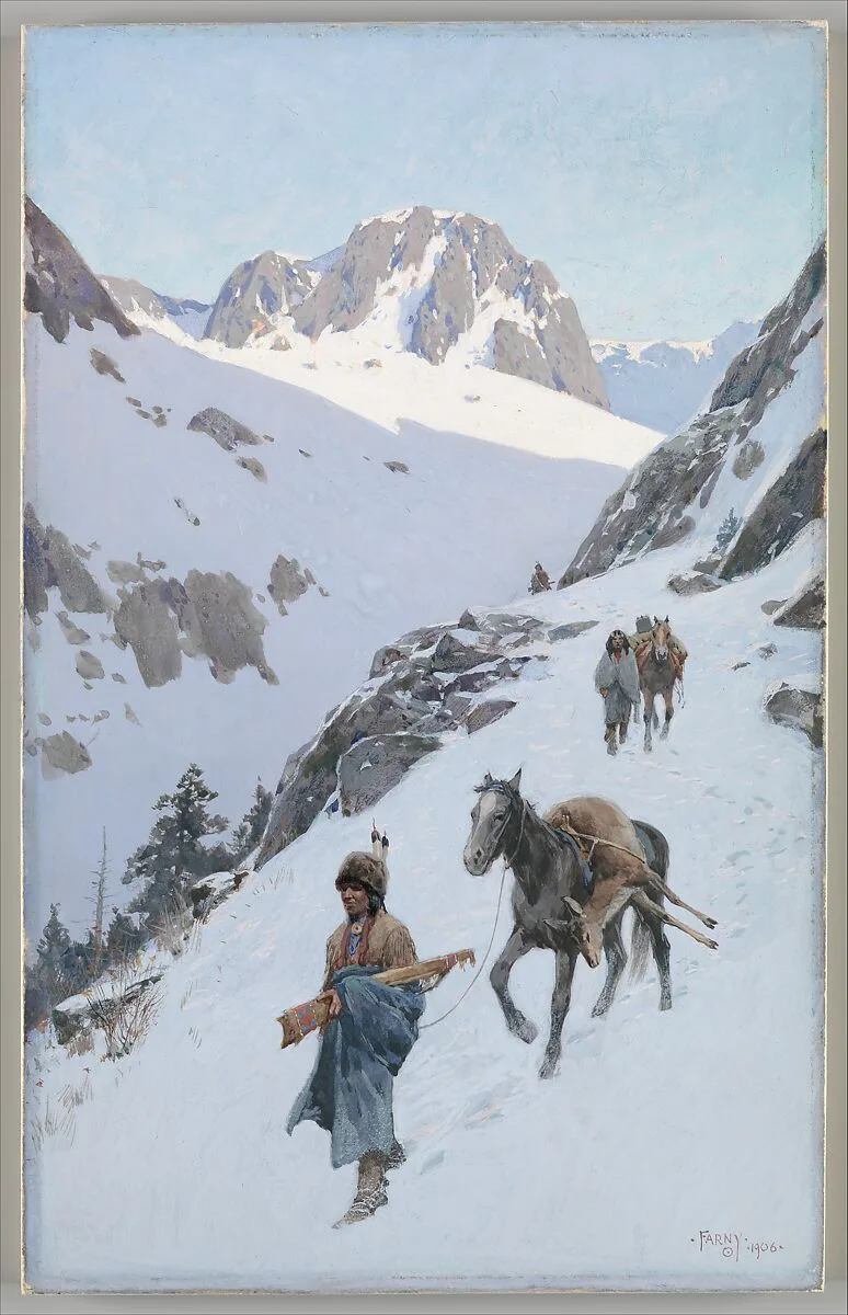 A Successful Hunt — Henry François Farny