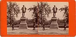 [24 Stereographic Views of Shakespeare Statue, Central Park, New York]