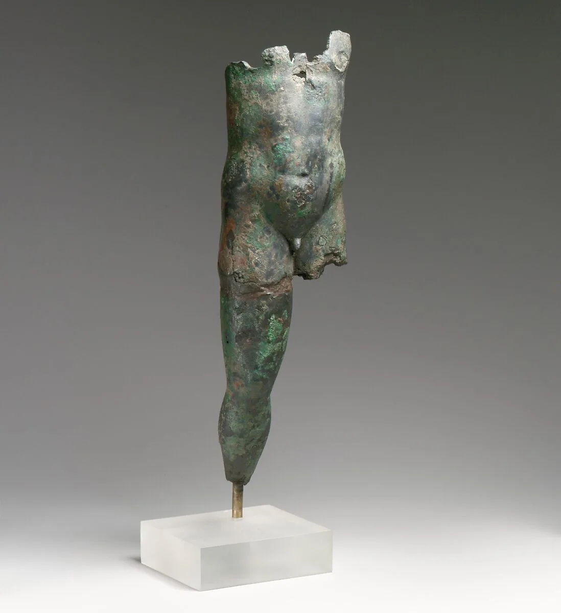 Bronze statuette of a man — Unknown