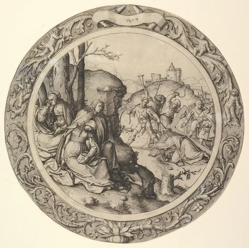 Christ Carrying the Cross, from the Circular Passion