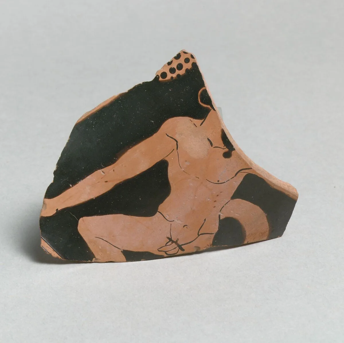Rhyton fragment — Sotades Painter