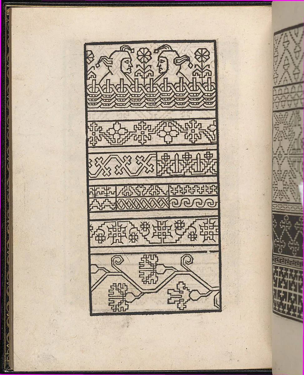Page from Ein new kunstlich Modelbuch...(Page 44v) — Peter Quentel