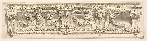 Design for a Decorative Frieze or Console