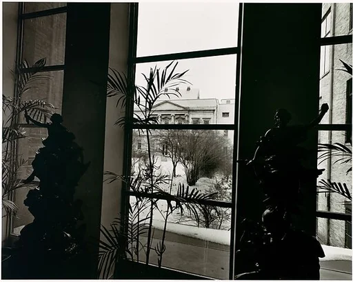 [Out a Gallery Window in Winter]