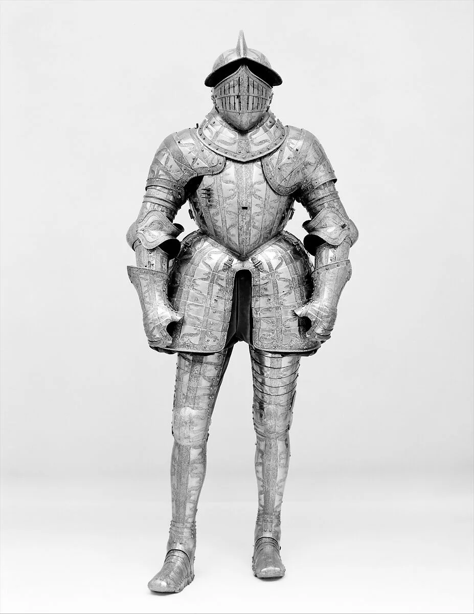 Armor of Henry Herbert (1534–1601), Second Earl of Pembroke — Royal Workshops at Greenwich