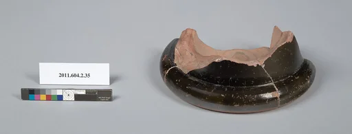 Terracotta fragment of a psykter (vase for cooling wine)