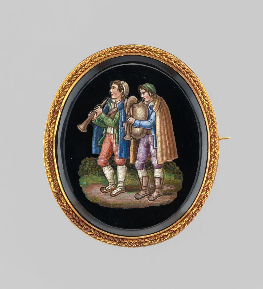 Brooch (part of a set) — G.L. Barberi